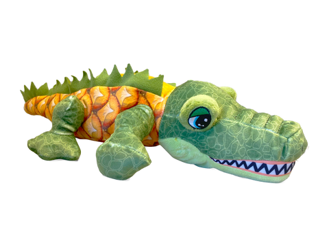 Fresh and Fruity Pineapple-Scented Alligator Plushie