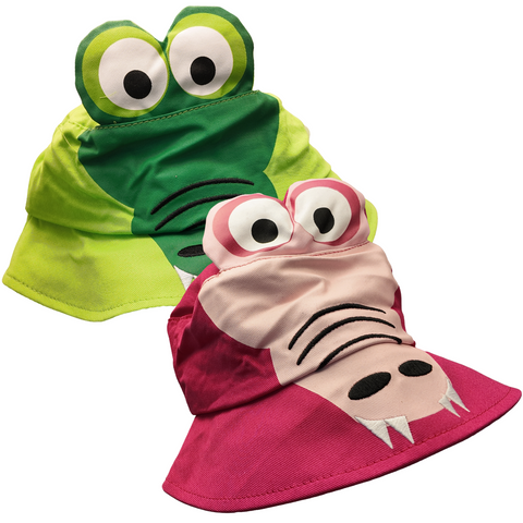 NEW! Kid’s Gatorstyle Bucket Hat - Assorted Green & Pink