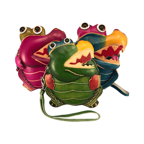 alligator leather coinpurse