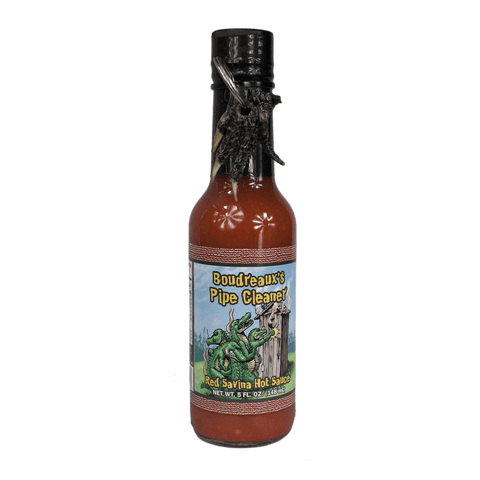 Boudreaux Pipe Cleaner - Red Savina Hot Sauce