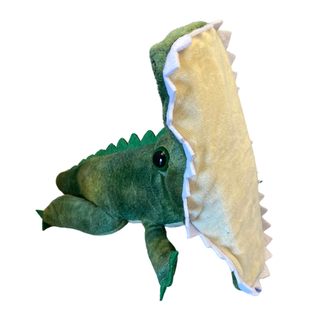 Slapband-Mouth Plush Alligator