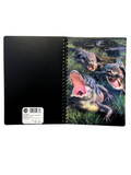 3D Gator Bog Spiral Notebook