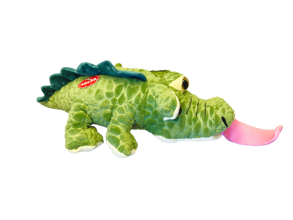 Stuffed Alligator with a Crazy Stick Out Tongue