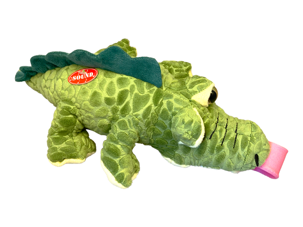 Stuffed Alligator with a Crazy Stick Out Tongue