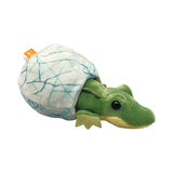 Hatchling alligator egg plush