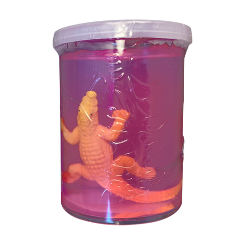 Alligator Slime Jar - Assorted Color Gel Jars