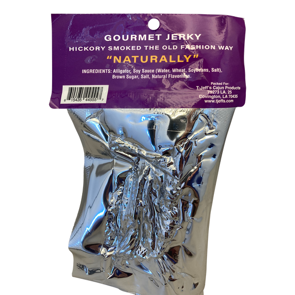 T-Jeff's Cajun-style 100% Smoked Alligator Jerky