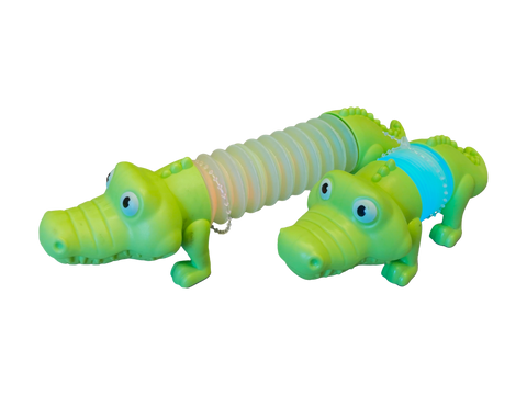 Light-up Pop-Tube Alligator Toy