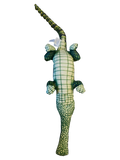 23" Gharial Plush - with felty-smooth patterned skin