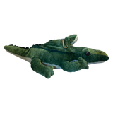 Mama-baby alligator plush pair