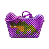 Lovely and high quality Pearl Purse with Alligator design - Now in Purple!, Hot Pink and Light Pink!