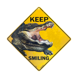 Metal Alligator Signs -- Assorted Designs