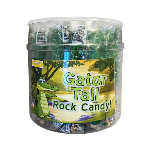 Gator Tail Rock Candy - order by container please, 48 pieces @ $1.39 each