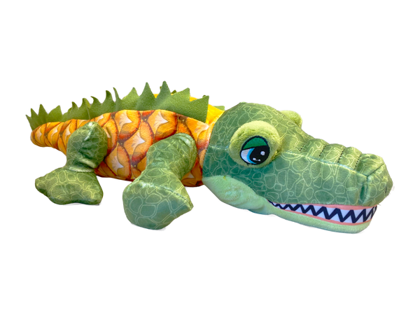 Fresh and Fruity Pineapple-Scented Alligator Plushie