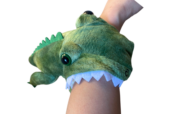 Slapband-Mouth Plush Alligator