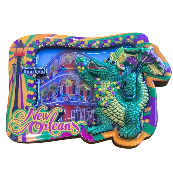 3-D Umbrella Gator Magnet