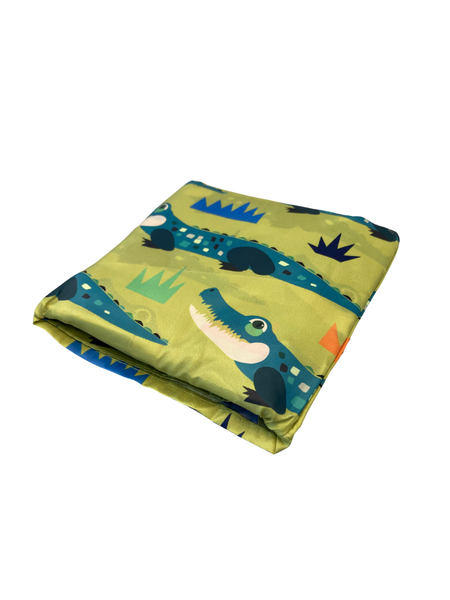 Handy Cute Reusable Pete Cromer Gator Design Shopping Bag