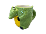 Adorable Ceramic Crocodile Mug