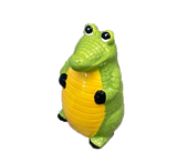 Adorable Ceramic Crocodile Money Bank
