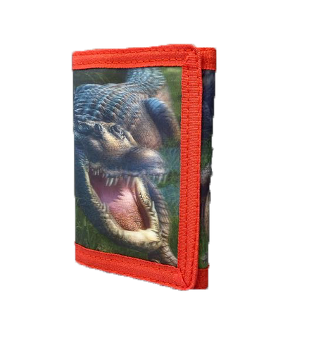 3D Gator Bog Velcro Wallet