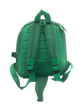 Green alligator backpack