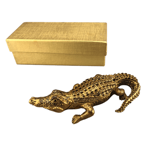 Fancy Mardi Gras Alligator Female Ornament – The French Door Franklin