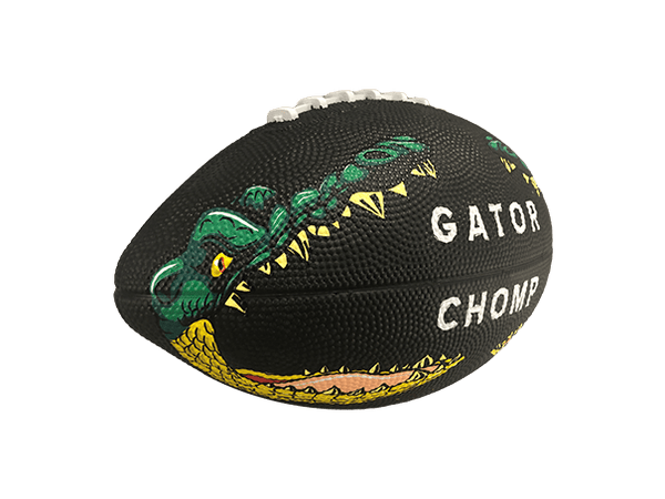 black alligator chomp football