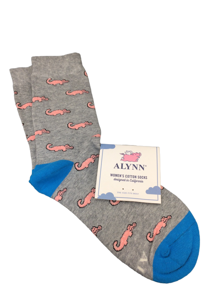 Women's Alligator Socks - 2 Colors