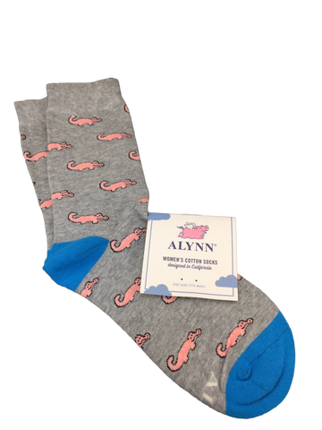 Women's Alligator Socks - 2 Colors