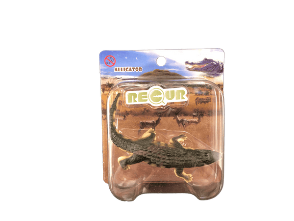 American Alligator - Realistic Toy Gator on Card