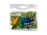 Multi-color Set of 4 Alligator-Shaped Erasers