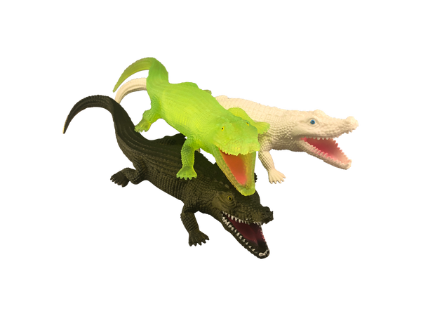 Squeaky Gator - Green, Albino & Neon