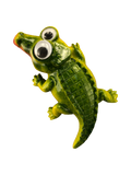 googly eyed alligator magnet