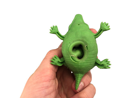 alligator egg reversible toy