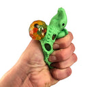 rainbow gel bead alligator toy