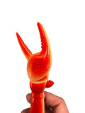 orange crawfish claw clicking pen