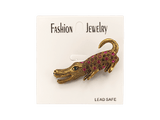 Cheerful Rhinestone Gator