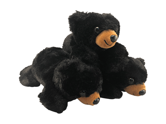 black bear plush toy