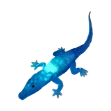 blue light-up alligator toy