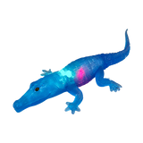 blue light-up alligator toy