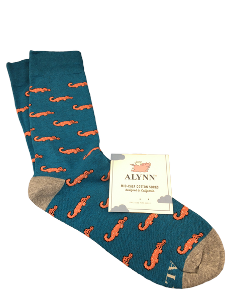 Men's Alligator Socks - 4 Colors