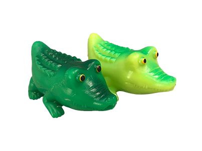 Colorful Gator Erasers  Natural Selections International