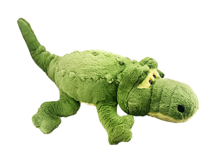 Super soft extra large plush alligator pillow