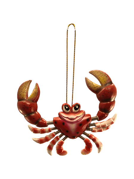 crab bobble magnet ornament