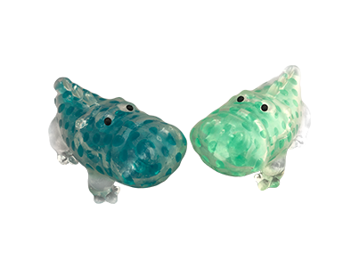 cute sqeezy bead alligator