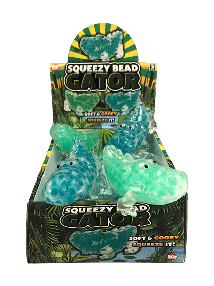 cute sqeezy bead alligator