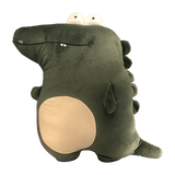 Cute alligator plush/blanket combo toy