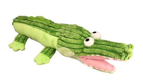 gator log dog toy