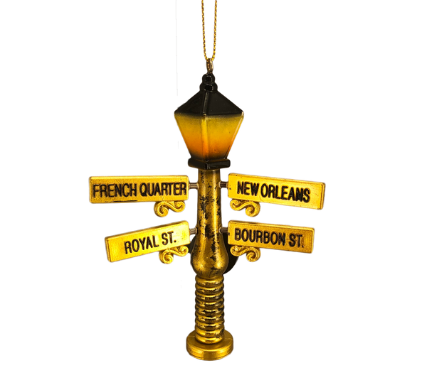 French Quarter Street Sign Ornament/Magnet - Assorted Colors