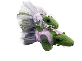 6" Green Ballet Gator (Purple tutu)